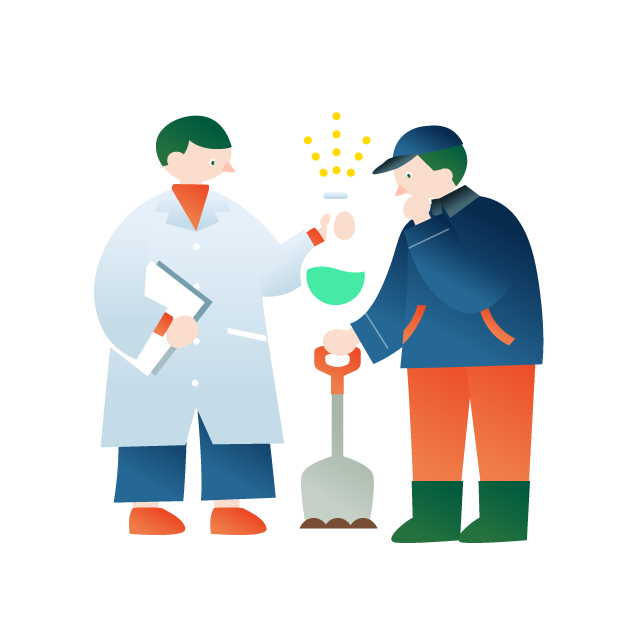 農業・生態系保全ユニット イラスト