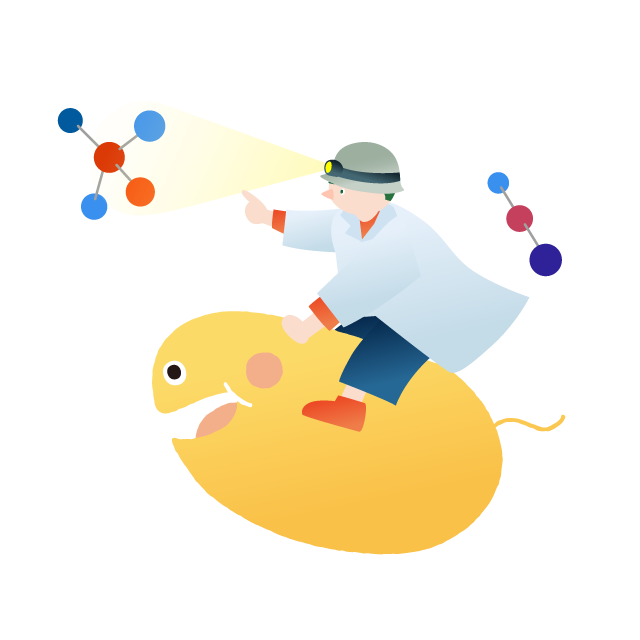 微生物遺伝情報解析ユニット イラスト